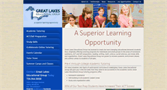 Desktop Screenshot of greatlakeseducationalgroup.com